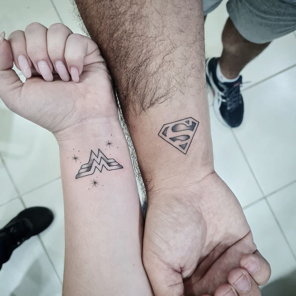 Tatuagem de namorados