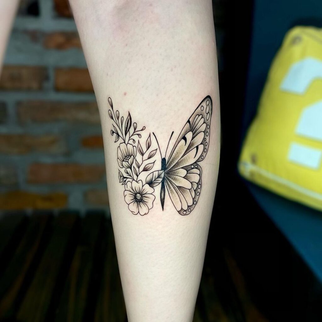 tatuagem borboleta