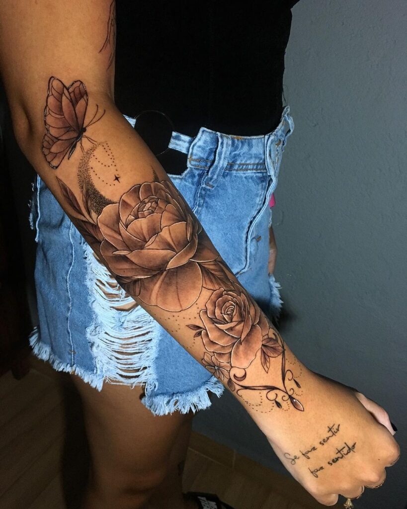 Tatuagem flor