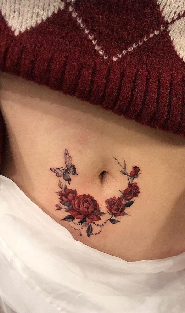 tatuagens para cobrir cicatriz na barriga
