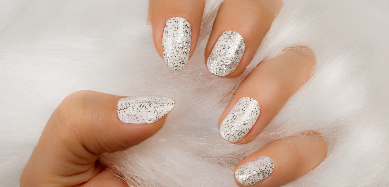 Esmalte com glitter