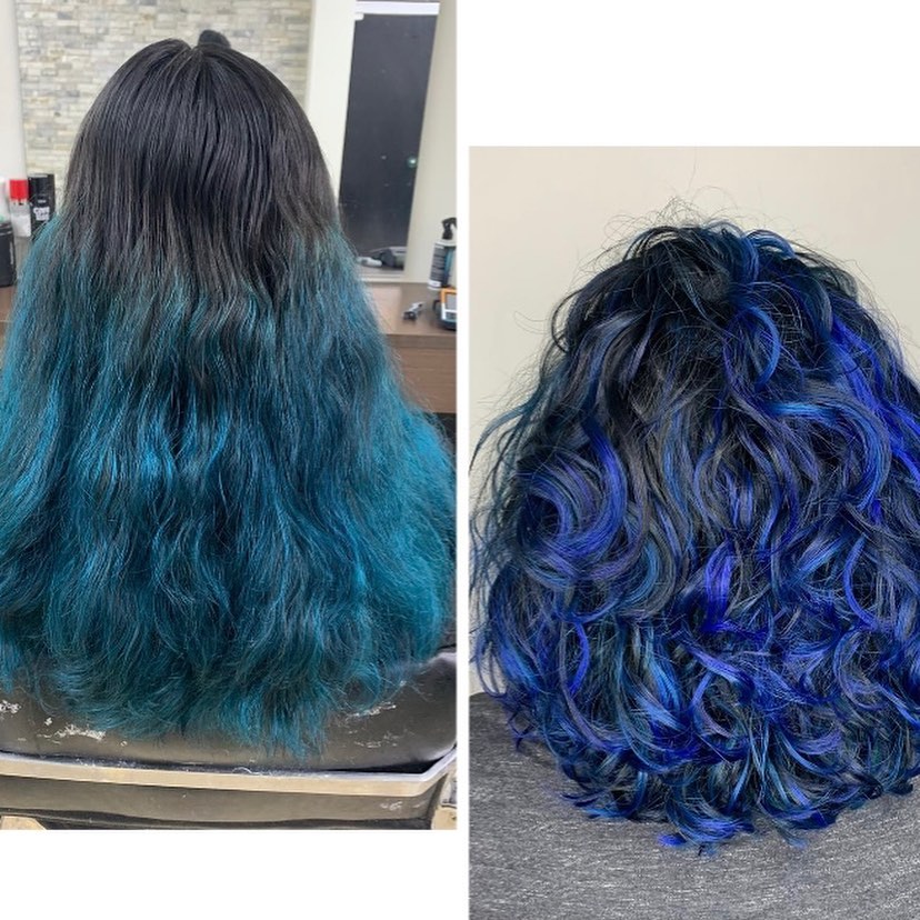 Cabelo azul