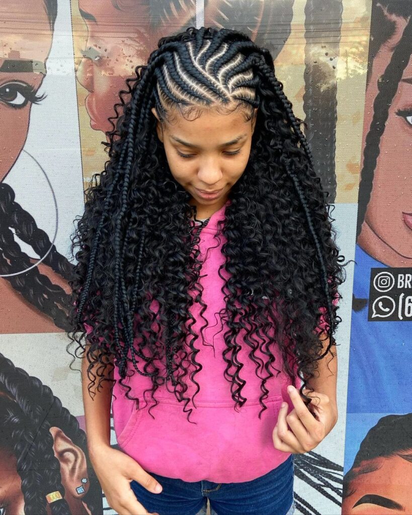 Cabelo crochet braids