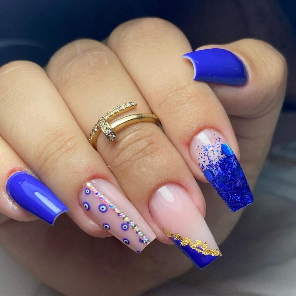 Alongamento de unhas esmalatação