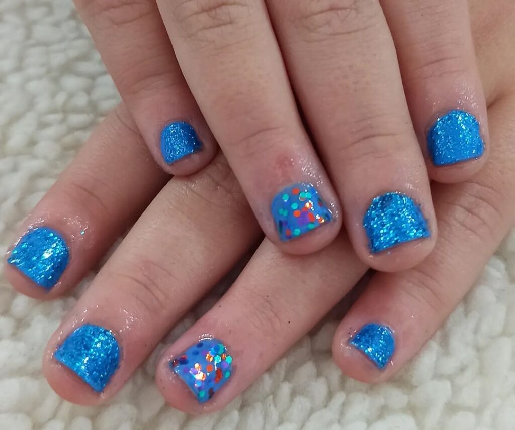 Unha decorada glitter