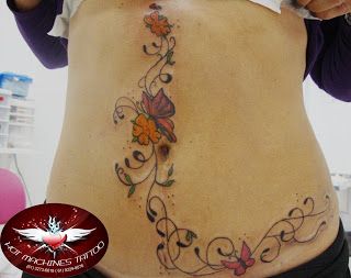 tatuagens para cobrir cicatriz na barriga
