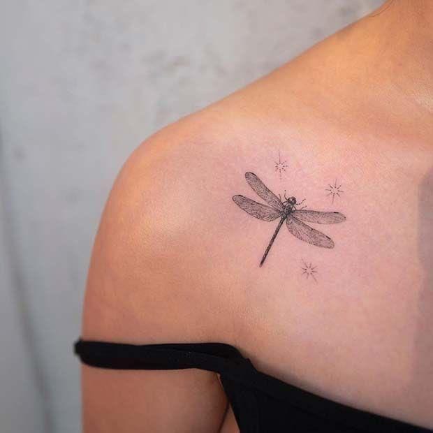 tatuagens de libélula
