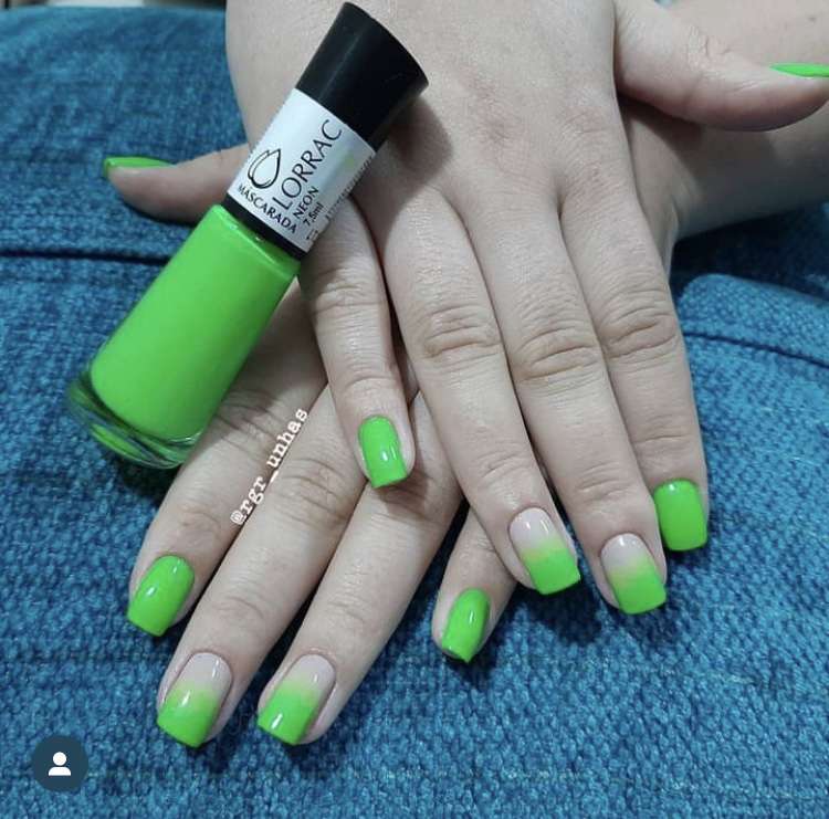 Unhas neon