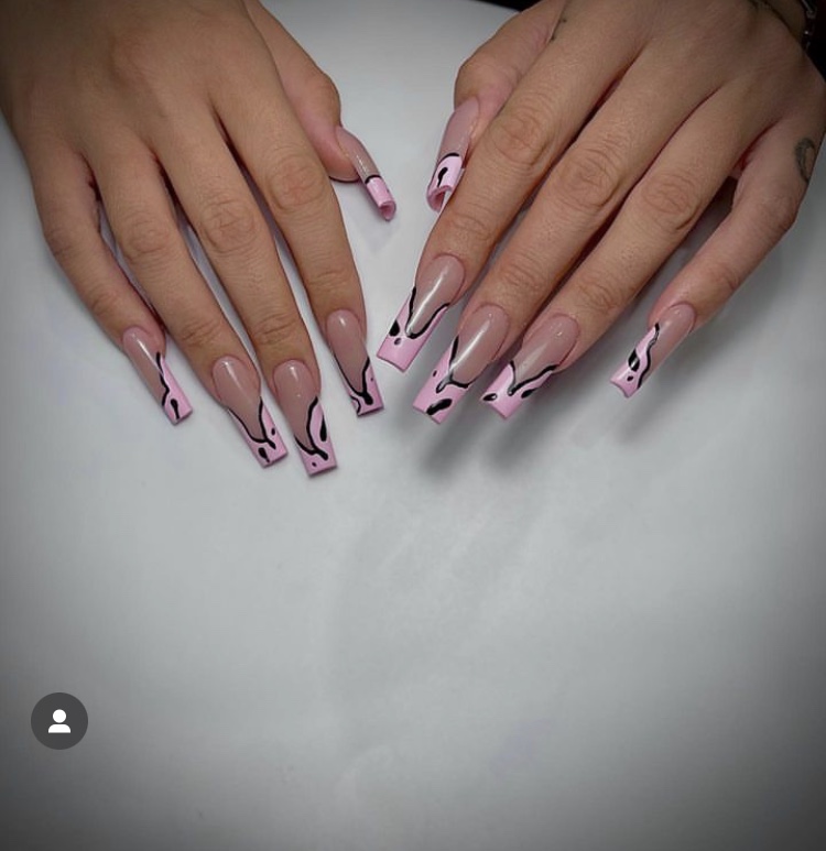 esmaltes rosa claro