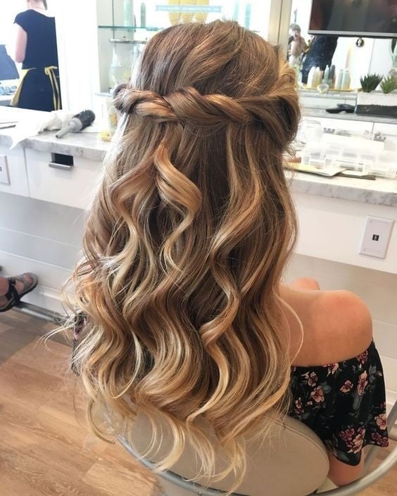 penteados para formatura