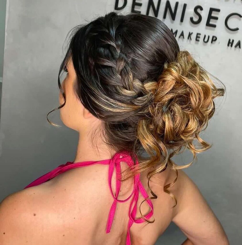 penteados para formatura
