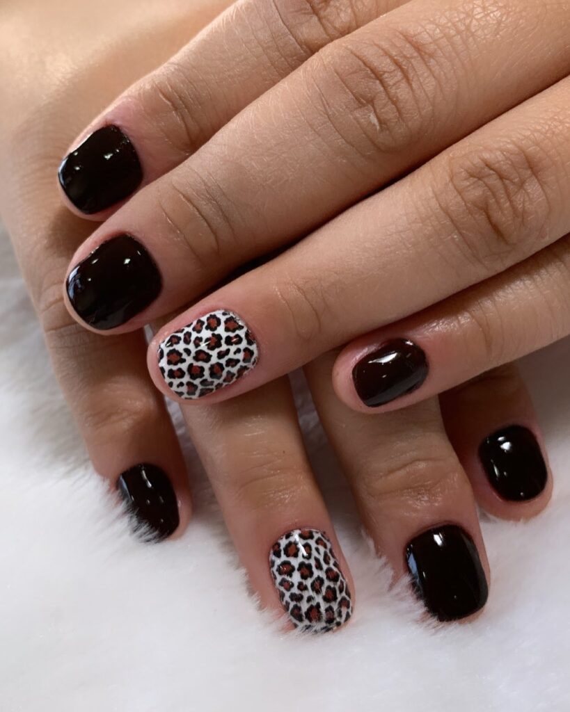 unhas oncinhas decoradas