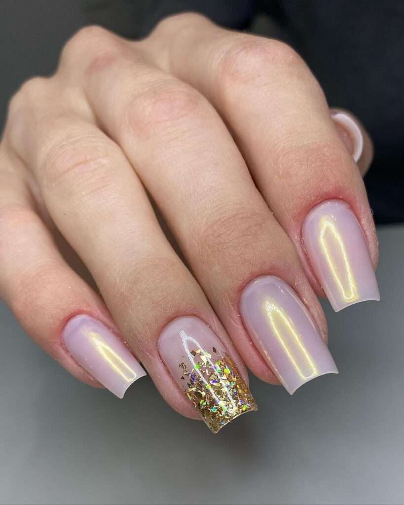 unhas peroladas