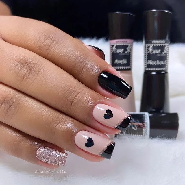 unhas curtas quadradas