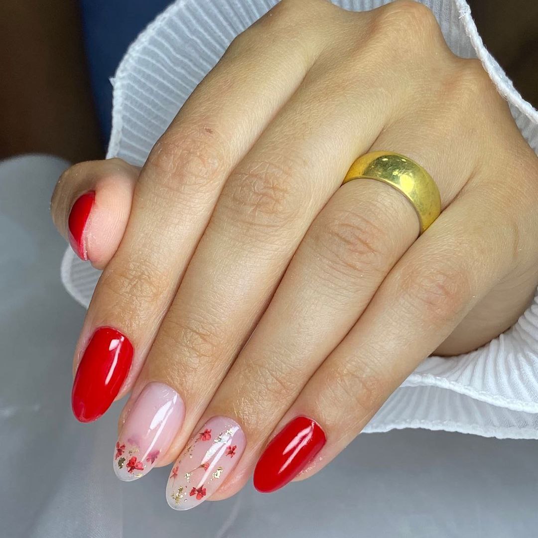 Unhas curtas vermelhas: Aprenda a fazer - Portal Zoe