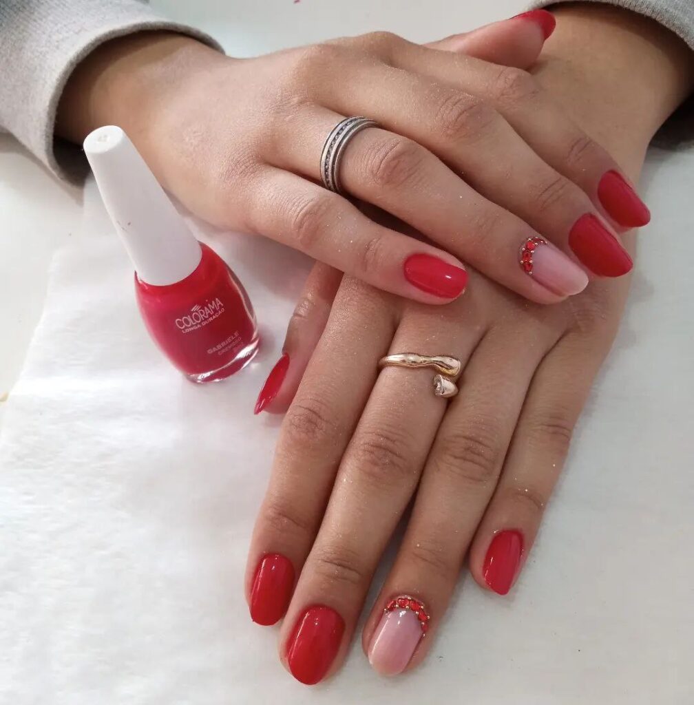 esmaltes vermelho colorama