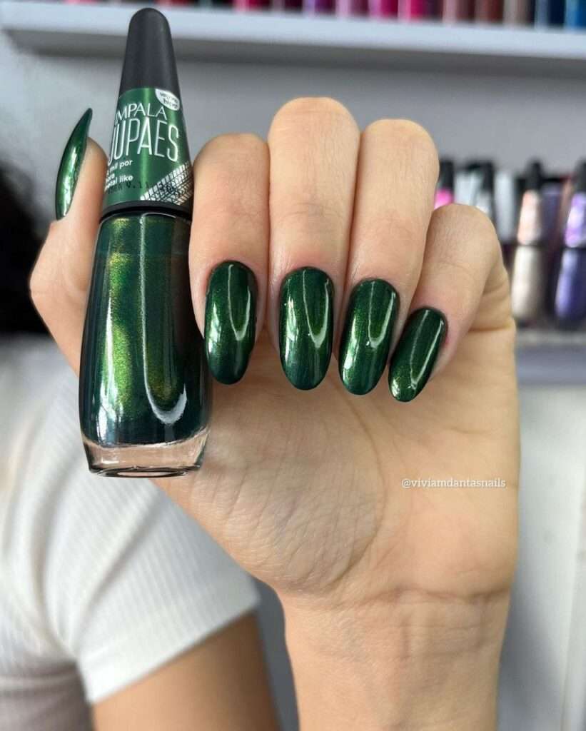 esmalte verde