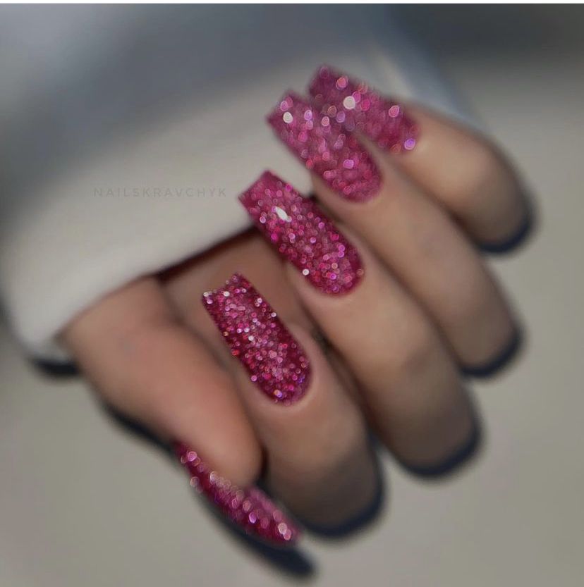 unhas rosa decoradas
