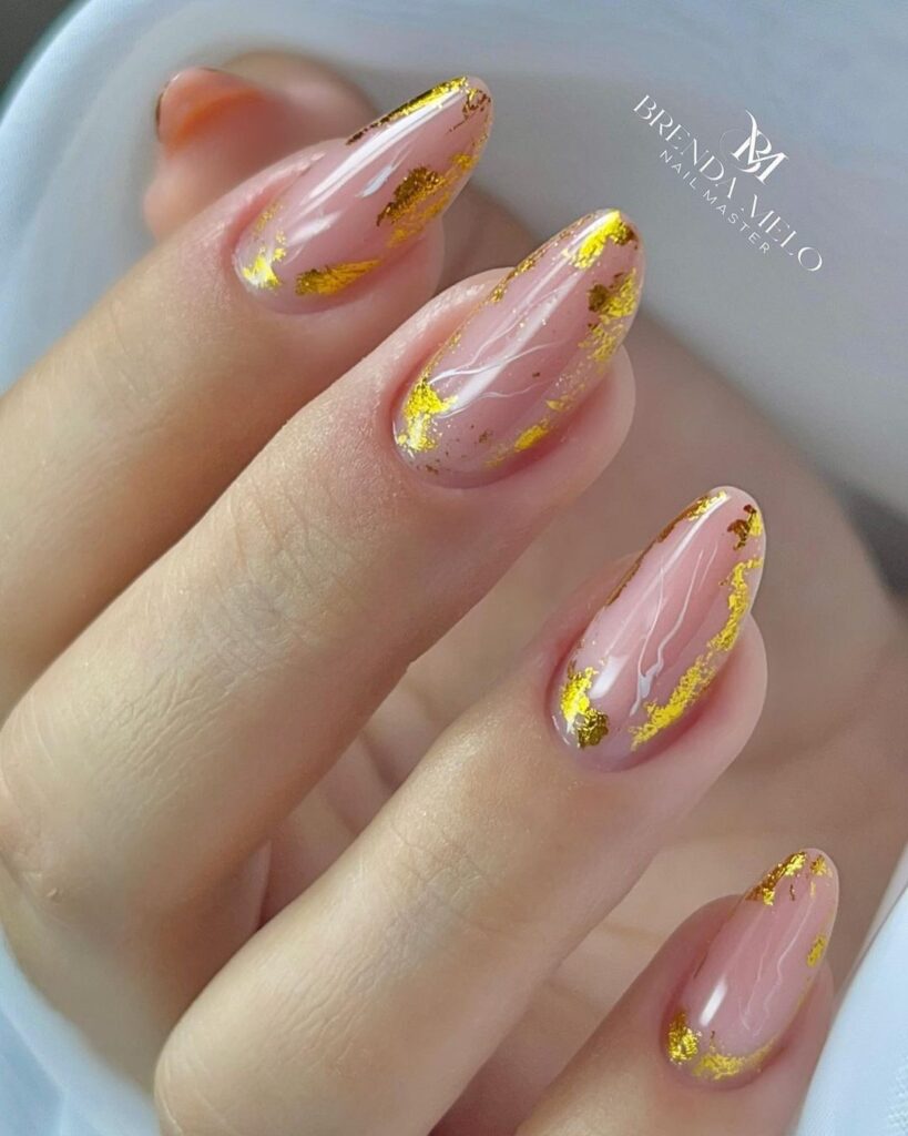 unhas rosa decoradas
