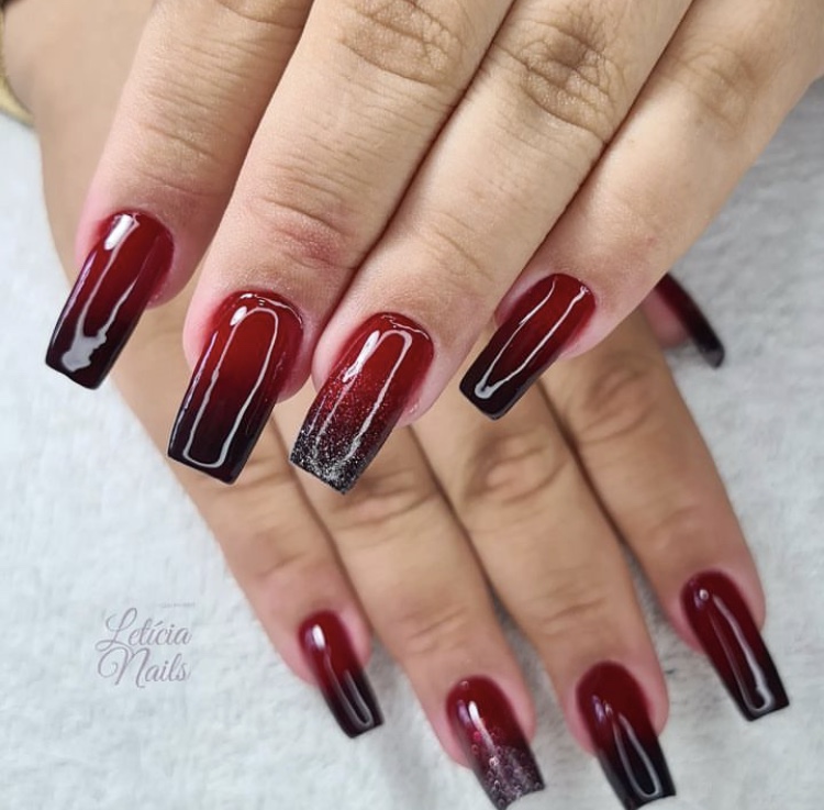 Unhas degradê