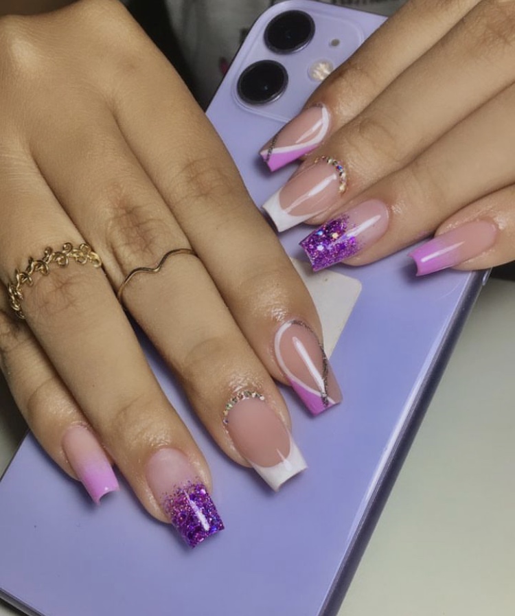 Unhas degradê