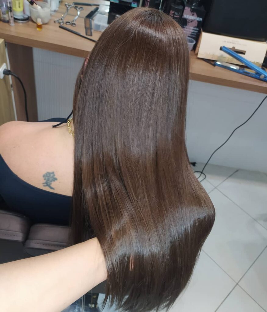 Cabelo chocolate