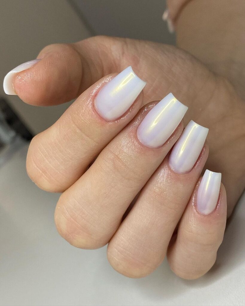 unhas peroladas