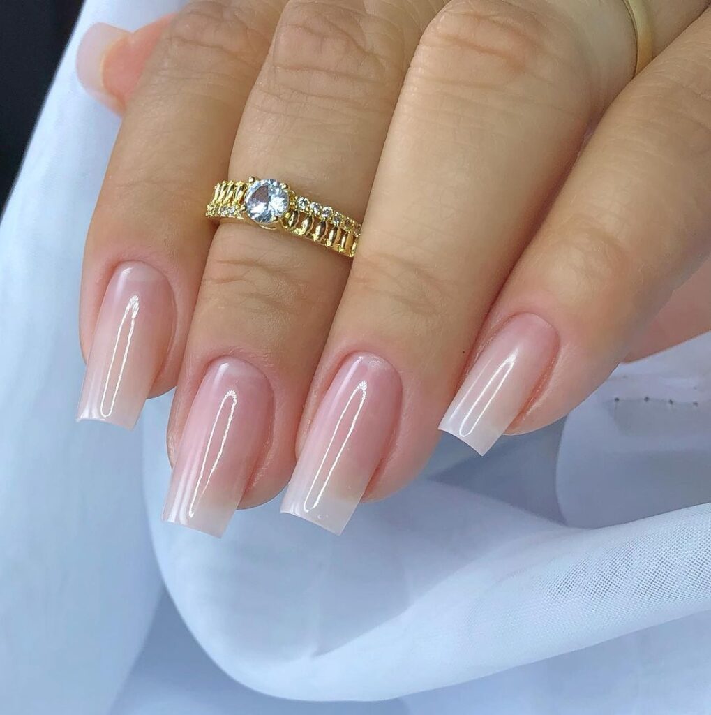 Unhas de gel bonitas