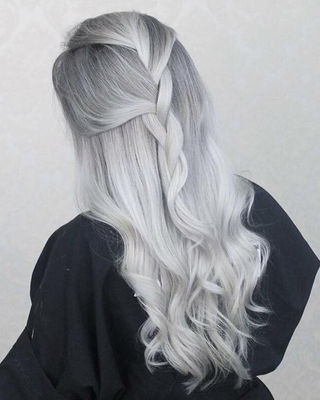 cabelo platinado