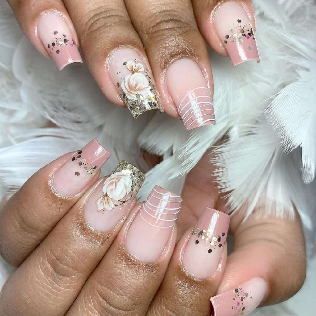 nails carimbadas