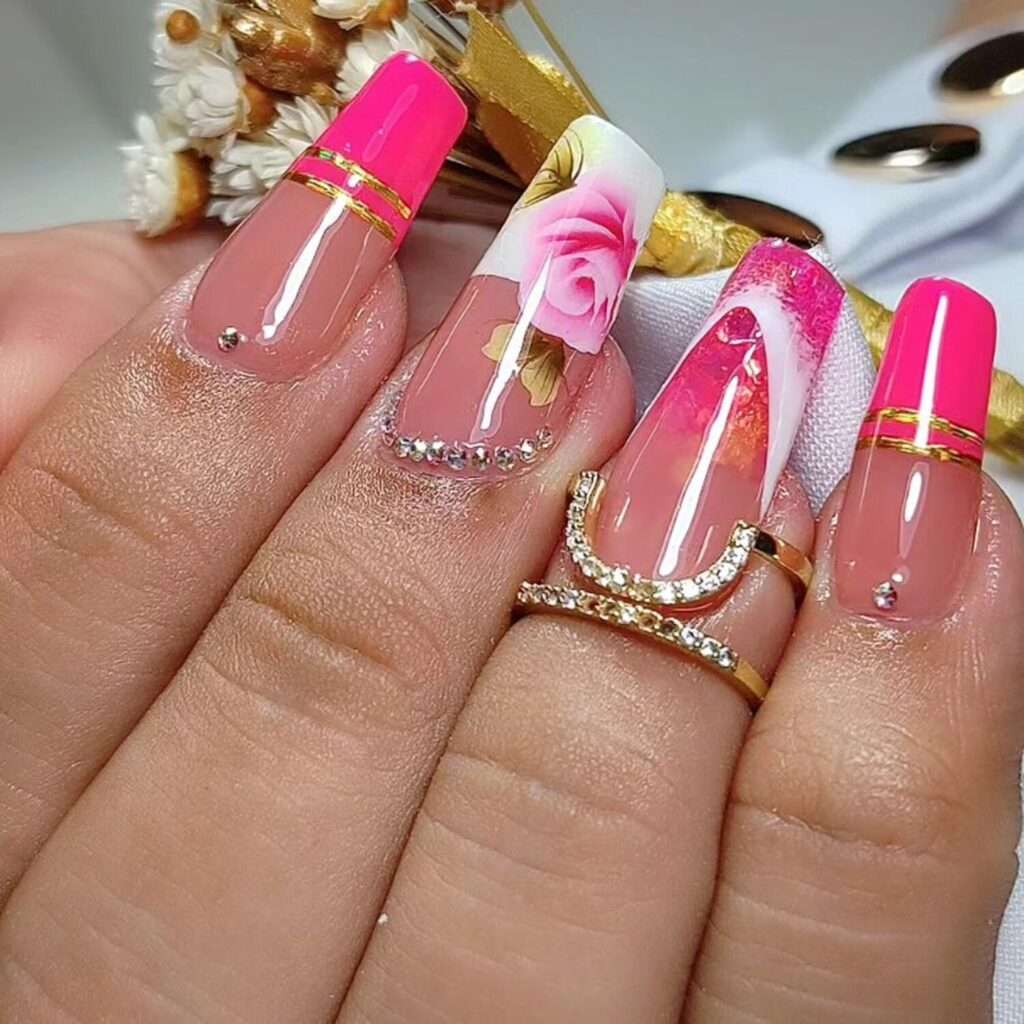 nails rosa