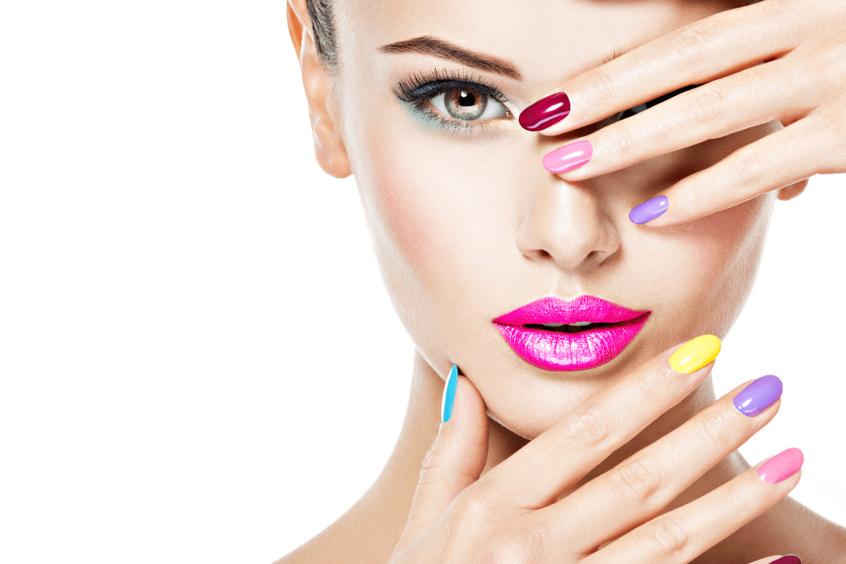 com fazer unhas giratórias