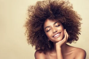 Hidratação profunda para cabelos afro