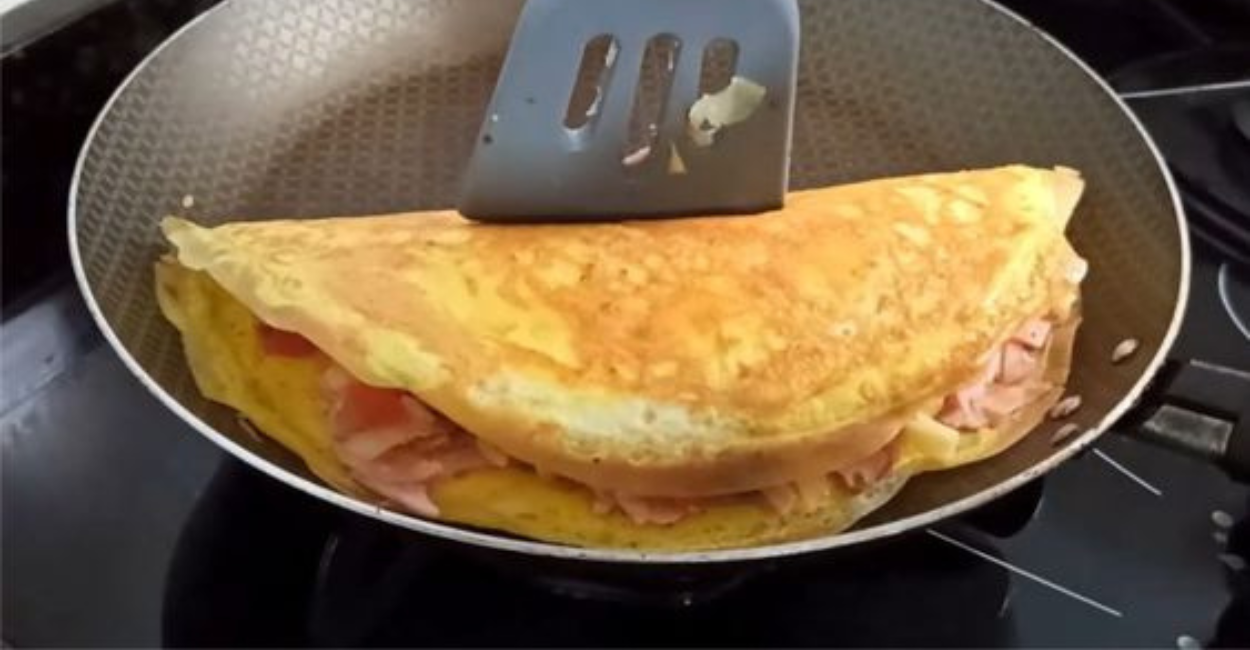 Omelete Francês Recheado