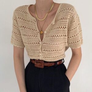 Blusas de crochê