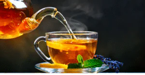 chá natural pode ajudar a secar a barriga