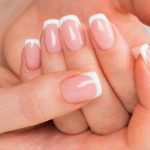 unhas francesinhas dos salões
