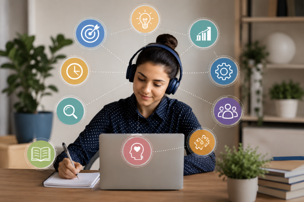 Habilidades que quem investe em cursos online já desenvolveu