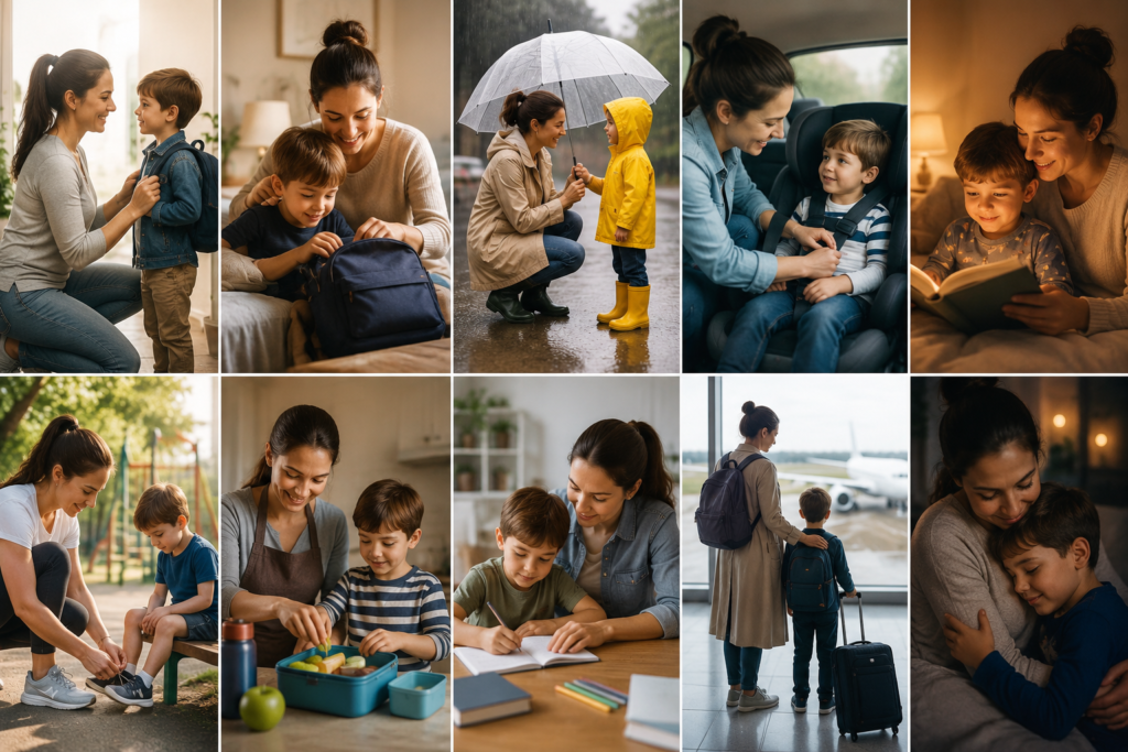 Momentos em que estar bem preparado faz toda a diferença para mãe e filho
